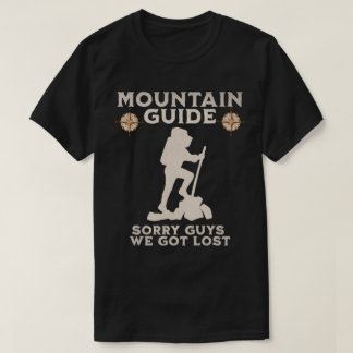 Camiseta Guia de Montanha Divertido
