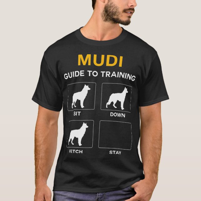 Camiseta Guia De Mudi Para Treinar Cão De Obediência De Cão (Frente)
