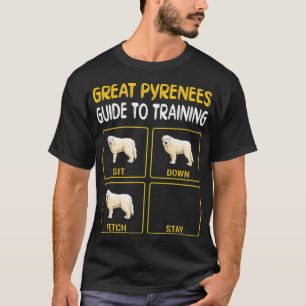 Camiseta Guia De Pirenéus Do excelente Para Treinar A Obed