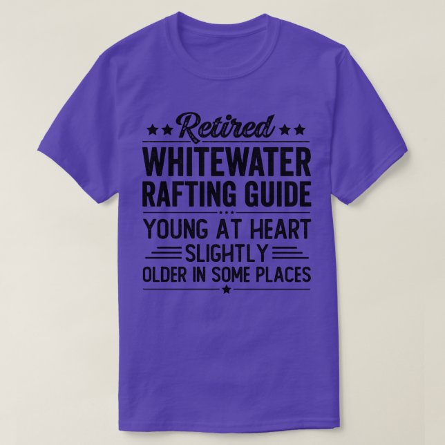 Camiseta Guia de Rafa Whitewater Reformado (Frente do Design)