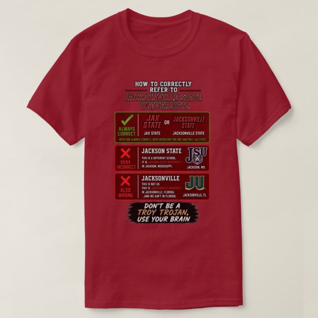 Camiseta Guia de Referência da Universidade Estadual de Jac (Frente do Design)