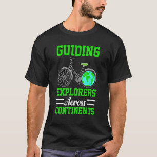 Camiseta Guia de Tour com o Excelente Gu do Guia de Ciclism