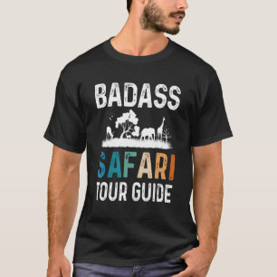 Camiseta Guia de Tour de Safari Fanático da Natureza Safa