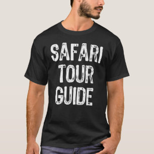 Camiseta Guia de turnê Safari Fácil e Fácil