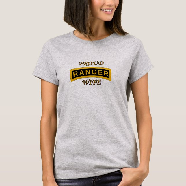 Camiseta Guia do Exército Ranger - Mulher Orgulhosa (Frente)