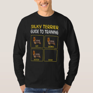 Camiseta Guia do Silky Terrier para Treinamento de Obediênc