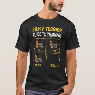 Camiseta Guia do Silky Terrier para Treinamento de Obediênc