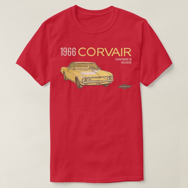 CAMISETA GUIA DOS PROPRIETÁRIOS DE CORVAIR (Frente do Design)