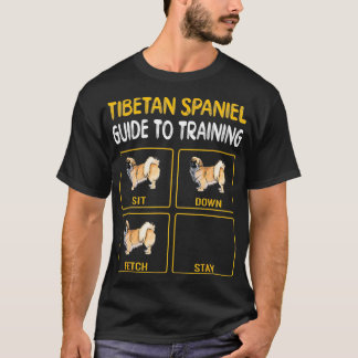 Camiseta Guia Espanhol Tibetano Para Treinar Obediência Aos
