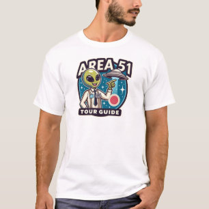 Camiseta Guia Tour da área 51