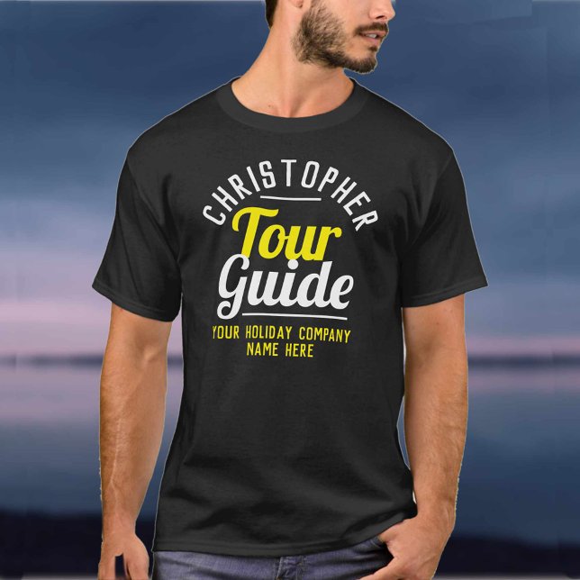 Camiseta Guia Turístico T-Shirt (Criador carregado)