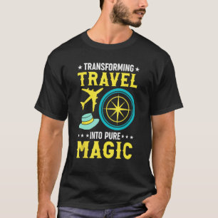 Camiseta Guia Turístico Transformando Viagens em Magia Pura