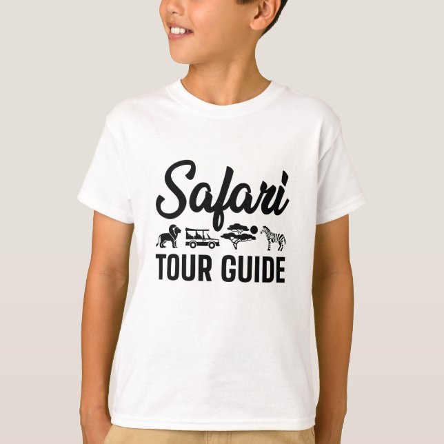 Camiseta Guia Turnê Safari (Frente)