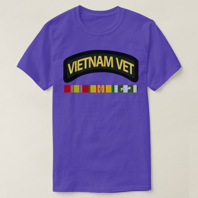 Camiseta Guia Vietnã Vet w VN SVC (Frente do Design)