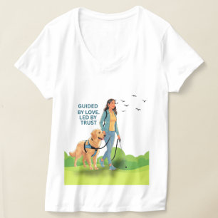 Camiseta Guiado pelo Amor - Guia de Design de Suporte a Cac