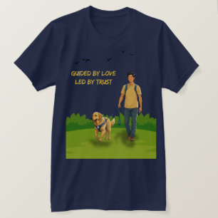 Camiseta Guiado pelo Amor - Guia de Design de Suporte a Cac
