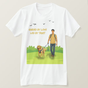 Camiseta Guiado pelo Amor - Guia de Design de Suporte a Cac