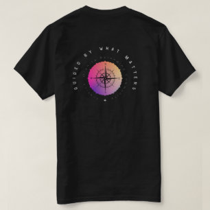 Camiseta Guiado pelo que importa