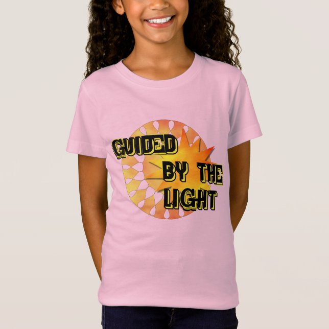 Camiseta Guiado pelos Light Kids' (Frente)