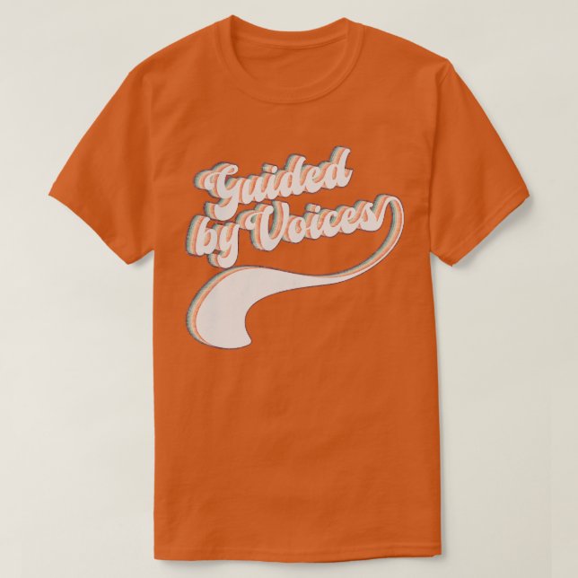 Camiseta Guiado por vozes Retro (Frente do Design)