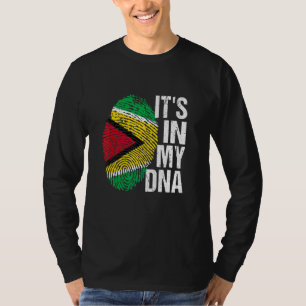 Camiseta guiana está no meu DNA mês do patrimônio guianense