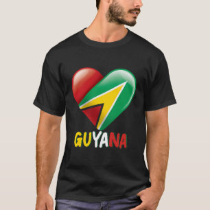 Camiseta Guiana Flag Guiana