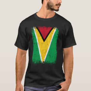 Camiseta Guiana Flag Guyana Love Guiana