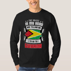 Camiseta Guiana Na Minha Cabeça