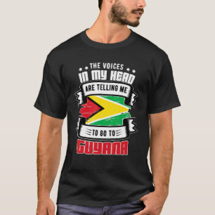 Camiseta Guiana Na Minha Cabeça