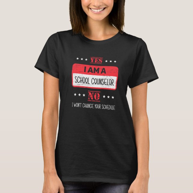 Camiseta Guidance Counsel Student Counseling Programs (Frente)