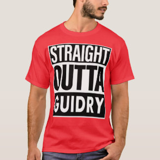 Camiseta Guidry de Saída do Hetero de Nome de Guia