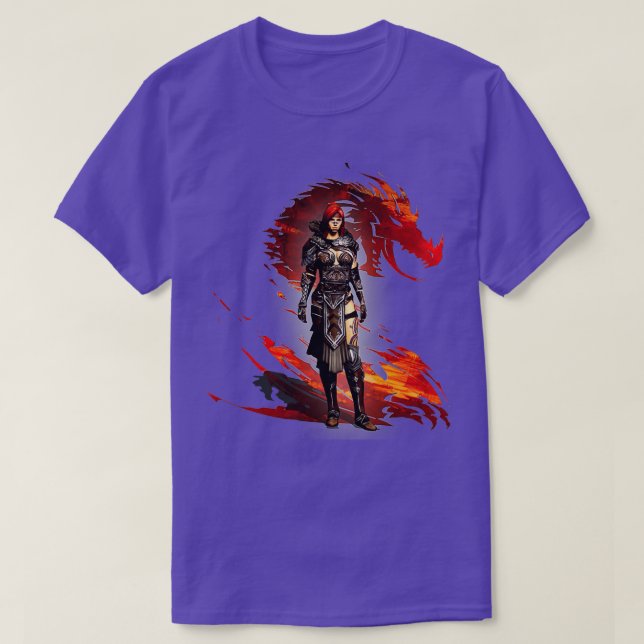Camiseta Guild Wars 2 Nord Mulher  (Frente do Design)