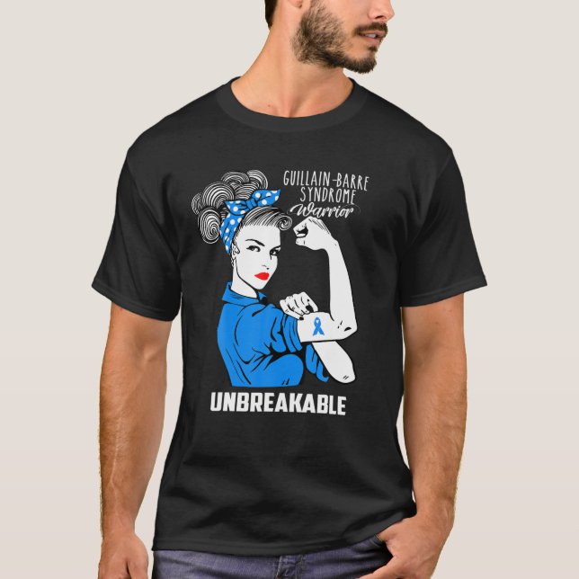 Camiseta Guillain-Barre, Guerreiro Ininterrupto da Síndrome (Frente)