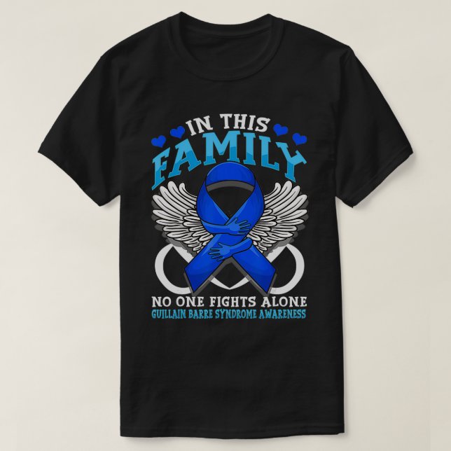 Camiseta Guillain Barre Syndrome Awareness acute polyneurit (Frente do Design)