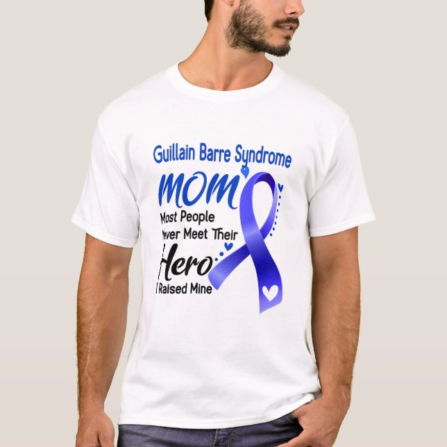 Camiseta Guillain Barre Syndrome Awareness Month Ribbon Gif (Frente)