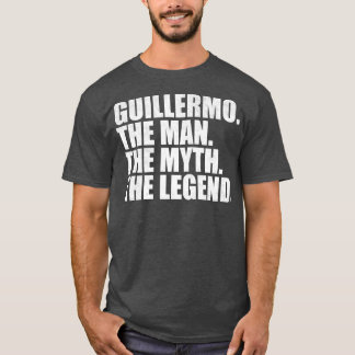 Camiseta Guillermo Guillermo Nome Guillermo