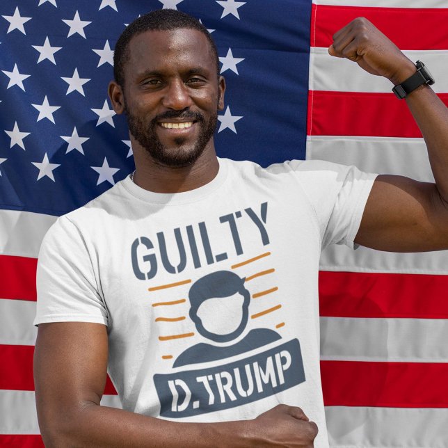 Camiseta Guilty Trump (Criador carregado)