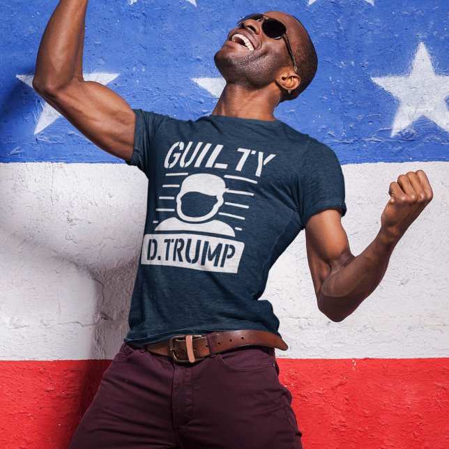 Camiseta Guilty Trump (Criador carregado)