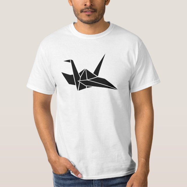 Camiseta Guindaste de Origami (Frente)