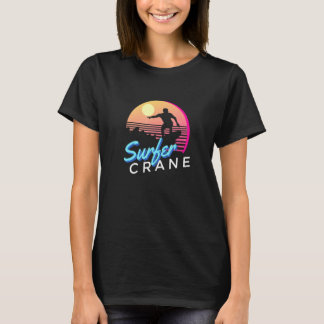 Camiseta Guindaste Surfista Vintage Verão Estilo Vintage Ve