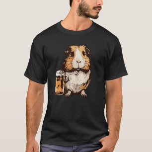 Camiseta Guiné Grande Relaxando Roedor Bonito