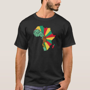 Camiseta Guiné-Guiné Bandeira África Mapa Patrimônio É