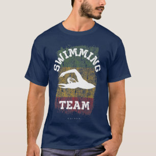 Camiseta Guiné Nadando Nadador de Água