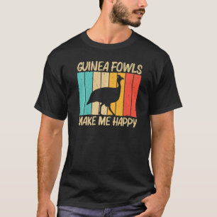 Camiseta Guiné Para Homens Mulheres Guiné Aves De Capoeira