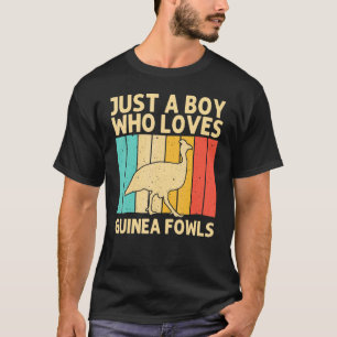Camiseta Guiné Para Rapazes, Fazenda De Galinha De Aves