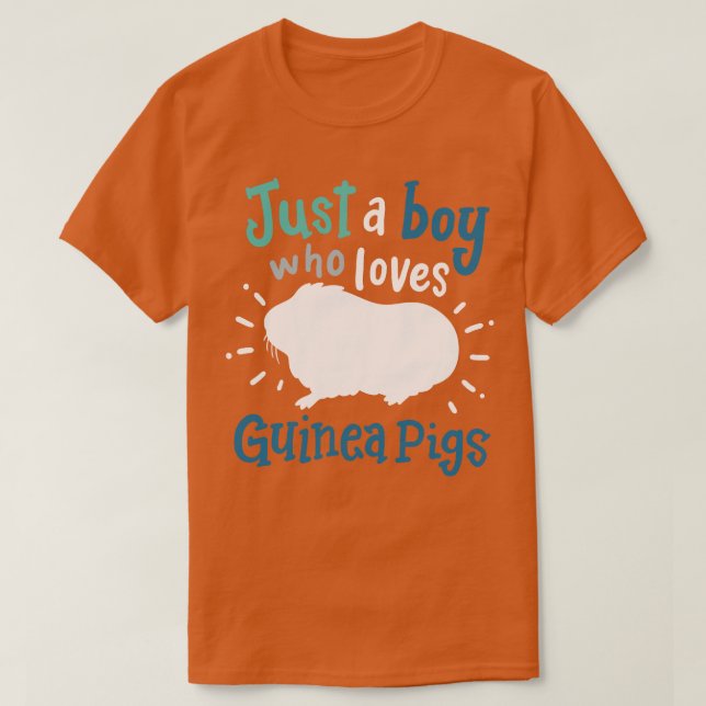 Camiseta Guiné Pig Cavy Guiné Pig Lover 1 (Frente do Design)