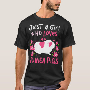 Camiseta Guiné Pig Cavy Guiné Proprietário de Porcos