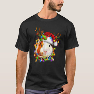 Camiseta Guiné Pig Christmas Reindeers (Rebelde de Natal) P