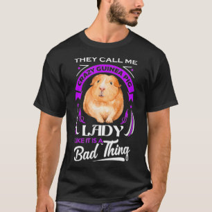 Camiseta Guiné Pig Crazy Guiné