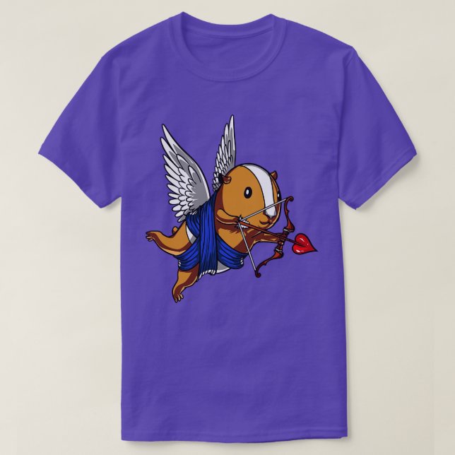 Camiseta Guiné Pig Cupid (Frente do Design)